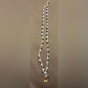 Beaded Suncatcher Necklace ☀️🤎